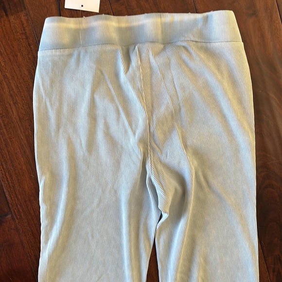 Forever 21 | Light Blue jersey Flared leggings yoga pants - Picture 12 of 13